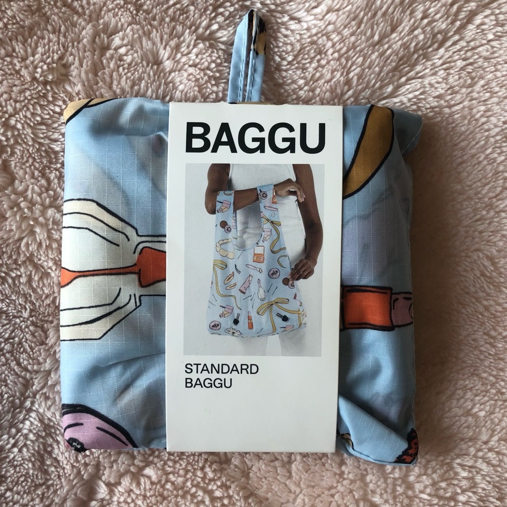 BAGGU Foldable Tote - Light Blue